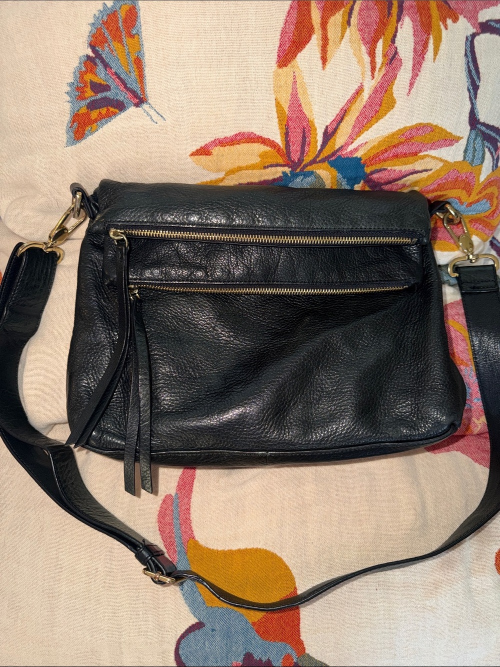 Mickey Double Zip Crossbody